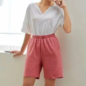 NEW SHEIN LONG SWEAT  SHORTS high waisted XS